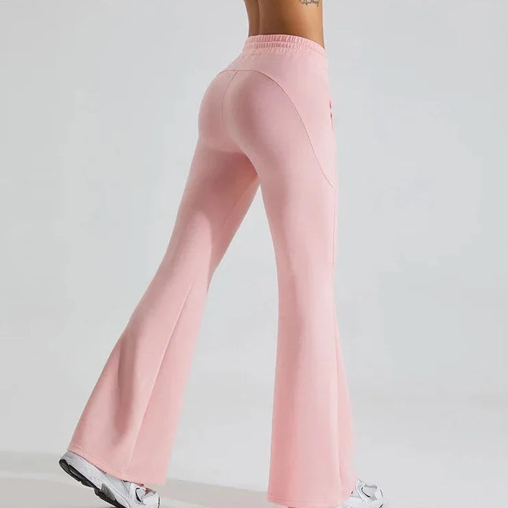 Vibe Drawstring Flare Pants Starlethics