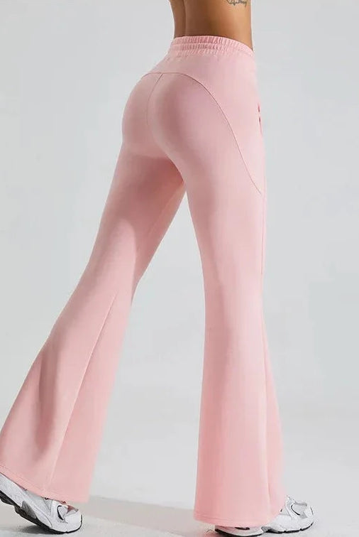 Vibe Drawstring Flare Pants Starlethics