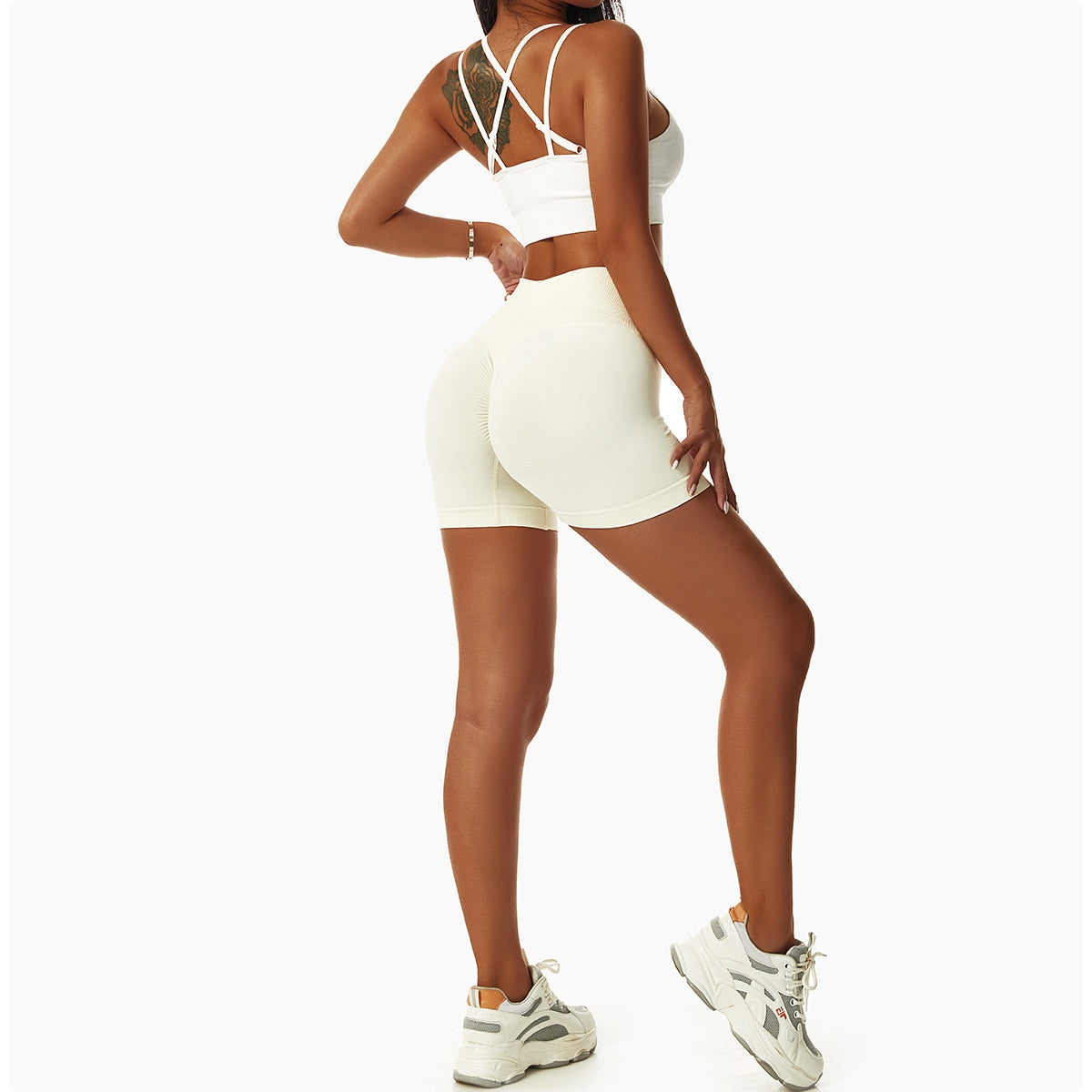 Poplin Hip Lifting Shorts Starlethics