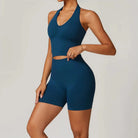 Momentum Seamless V-line Gym Set - Shorts + Top Sets Starlethics