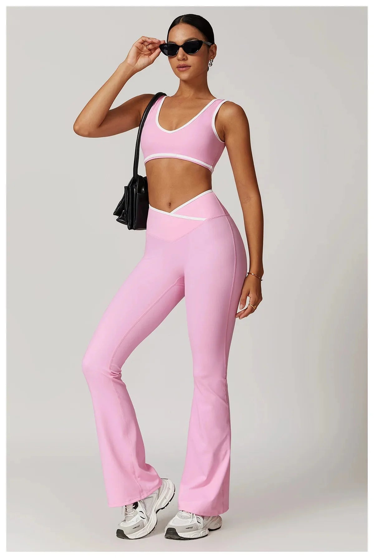 Myriad Step Up Gym Set - Leggings + Bra Starlethics