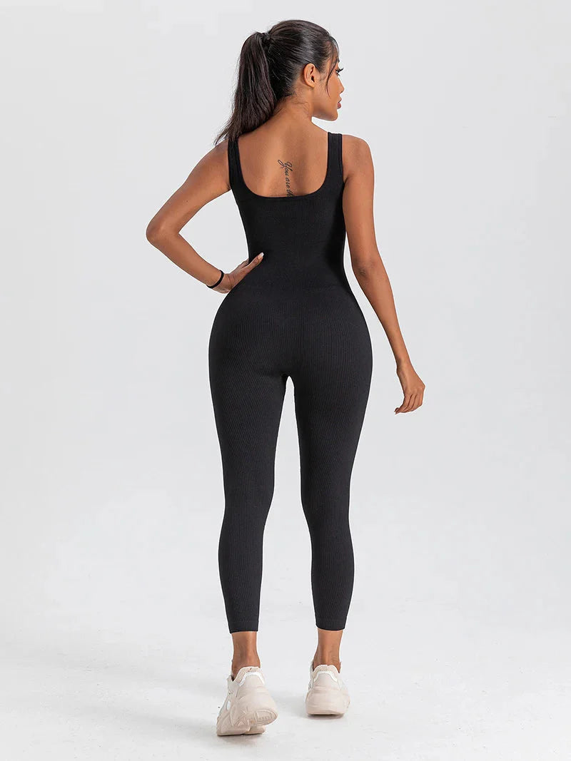 Bewitching Square Neck Jumpsuit Starlethics