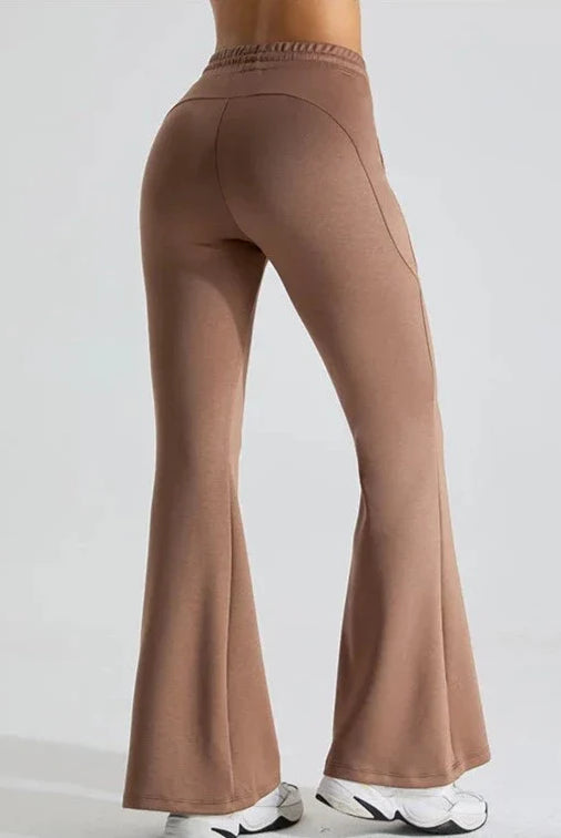 Vibe Drawstring Flare Pants Starlethics