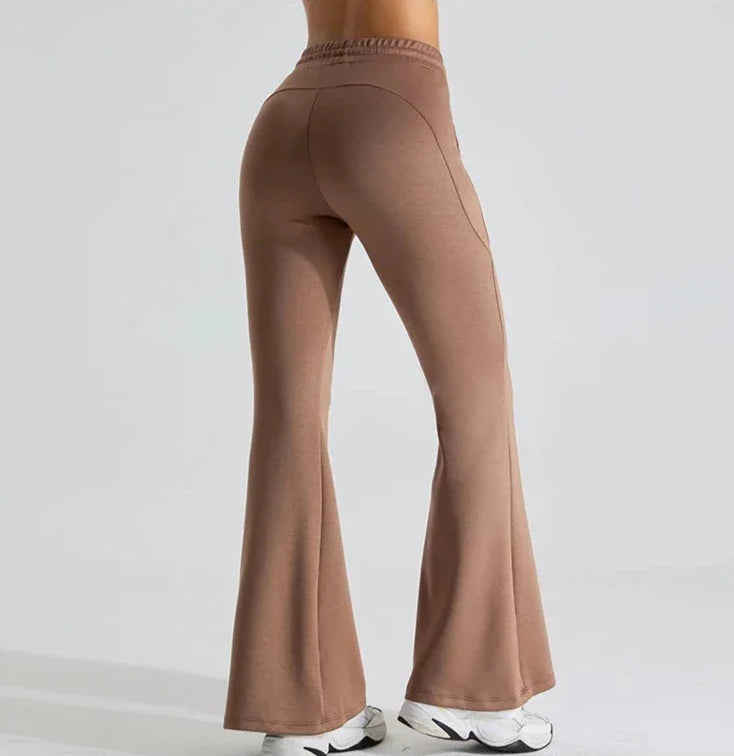 Vibe Drawstring Flare Pants Starlethics