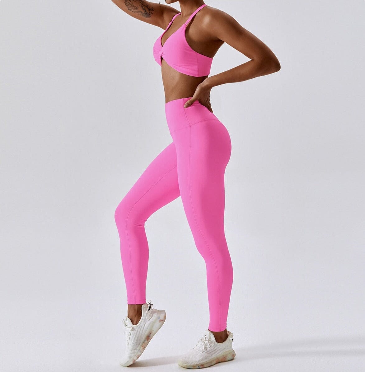 Crest Yoga Set - Leggings + Top Starlethics