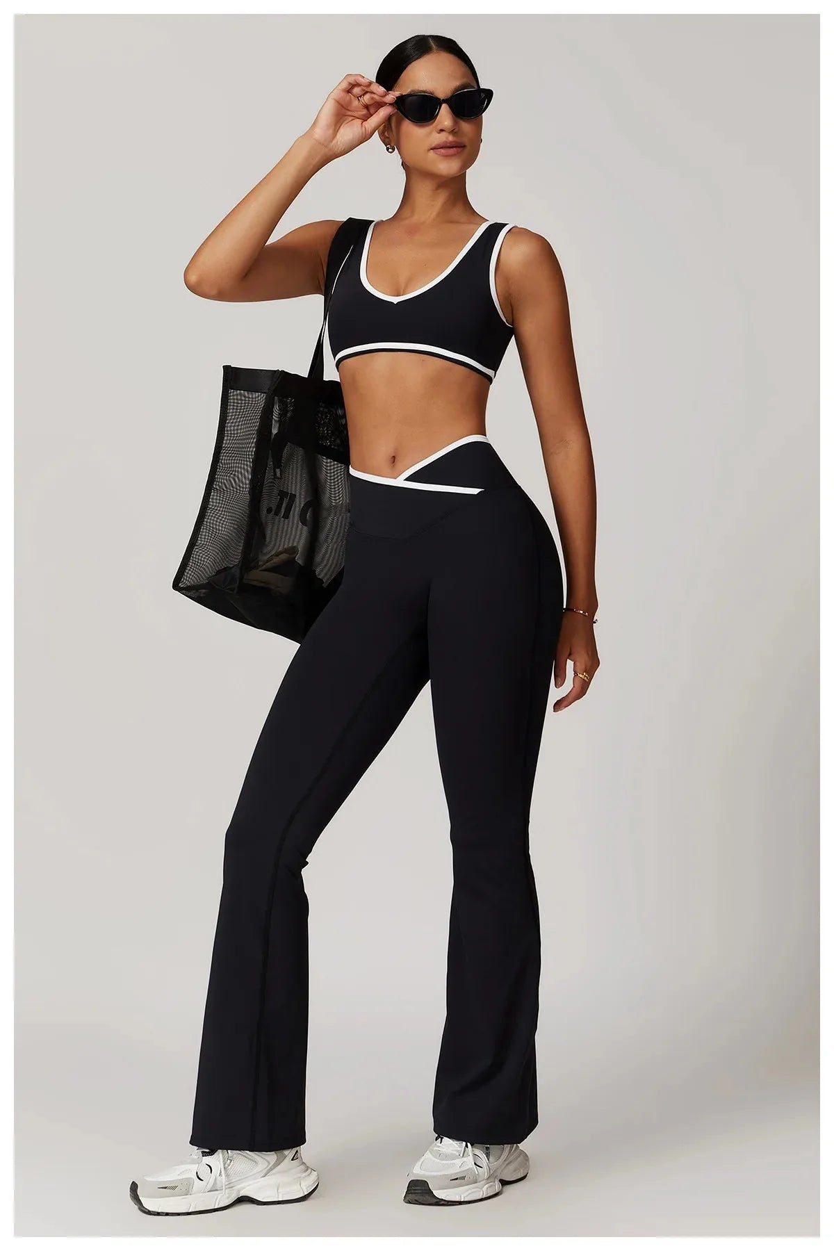 Myriad Step Up Gym Set - Leggings + Bra Starlethics