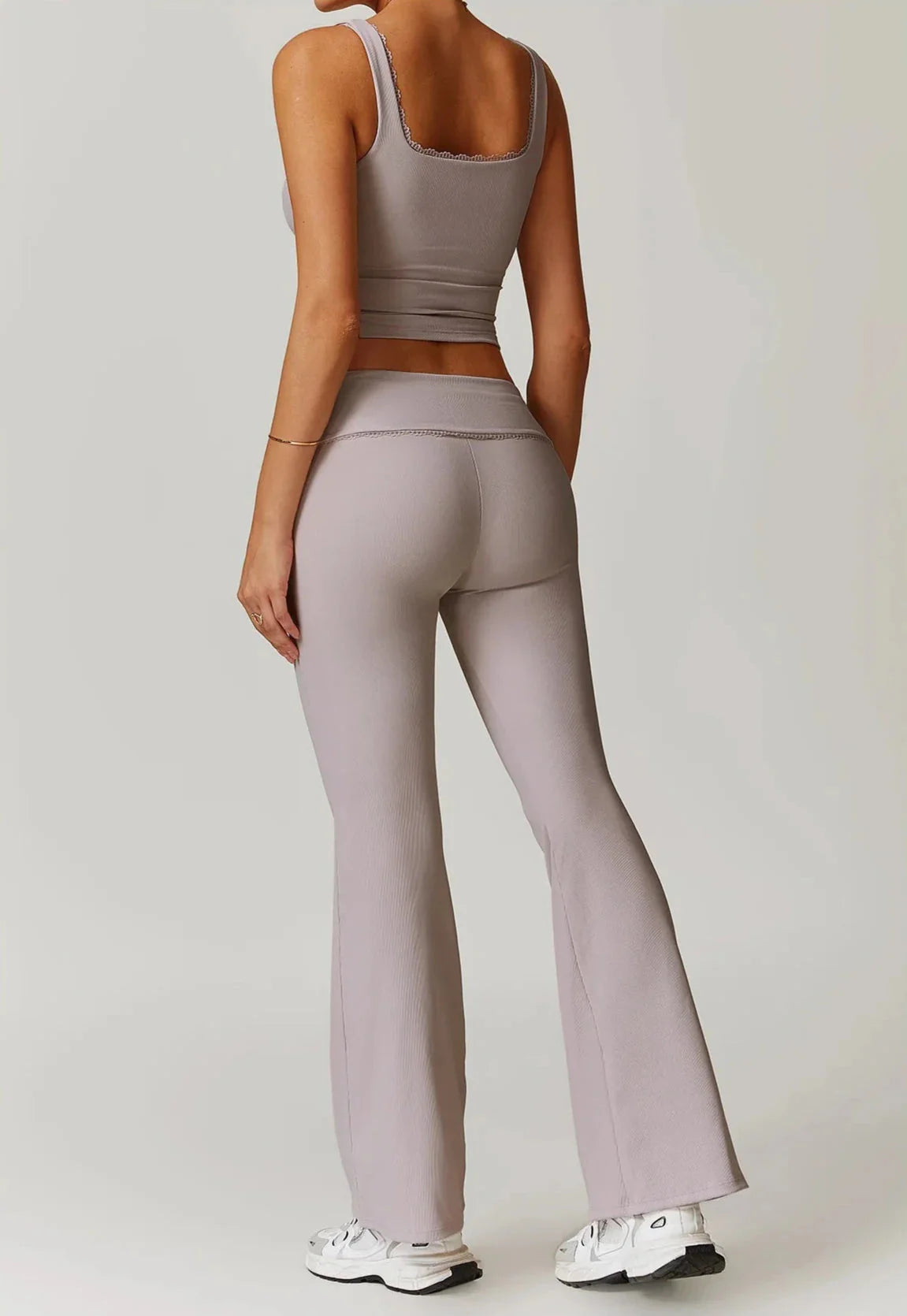 Immense Rank Athletic Gym Set - Leggings + Vest Starlethics