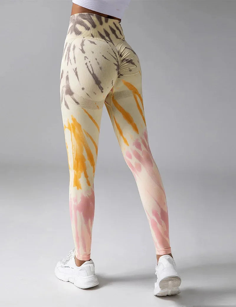 Vivid Colorful Yoga Leggings Starlethics
