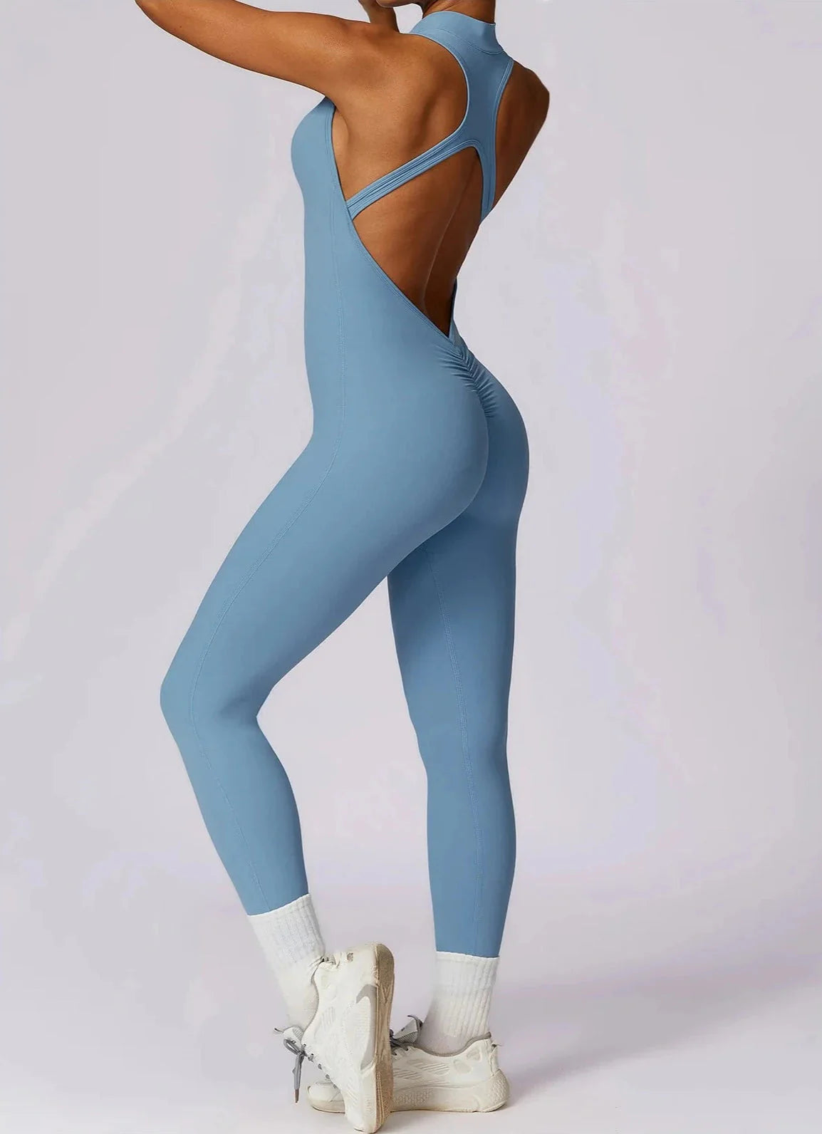 Enchantress Zipper Racerback Jumpsuit Starlethics
