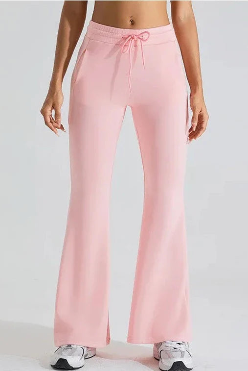 Vibe Drawstring Flare Pants Starlethics