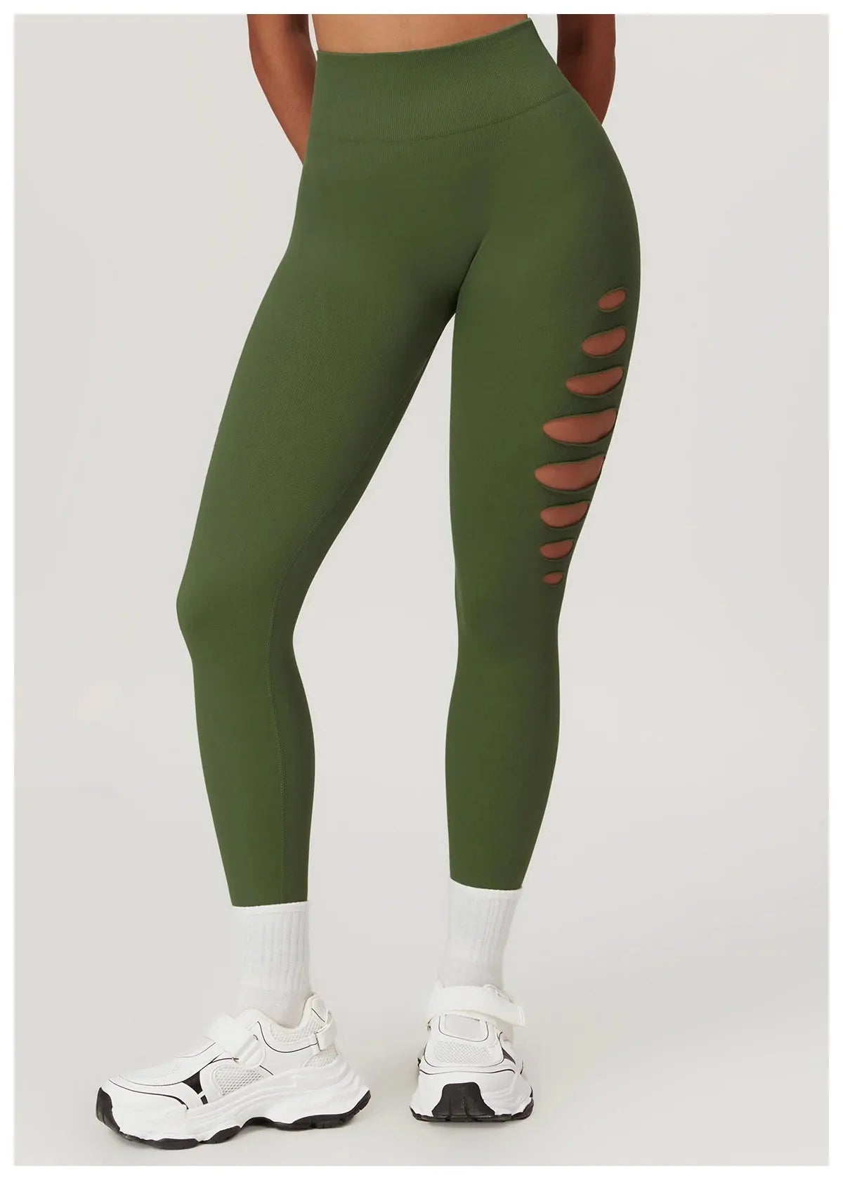 Savage Slash Seamless Leggings Leggings Starlethics