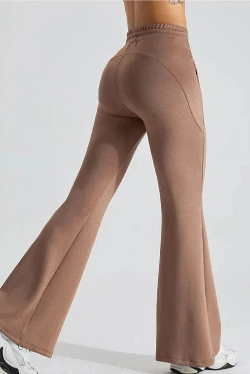 Vibe Drawstring Flare Pants Starlethics