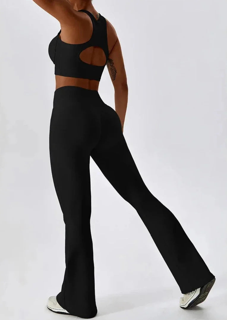 Soulmate Racerback Flared Set - Leggings + Top Starlethics