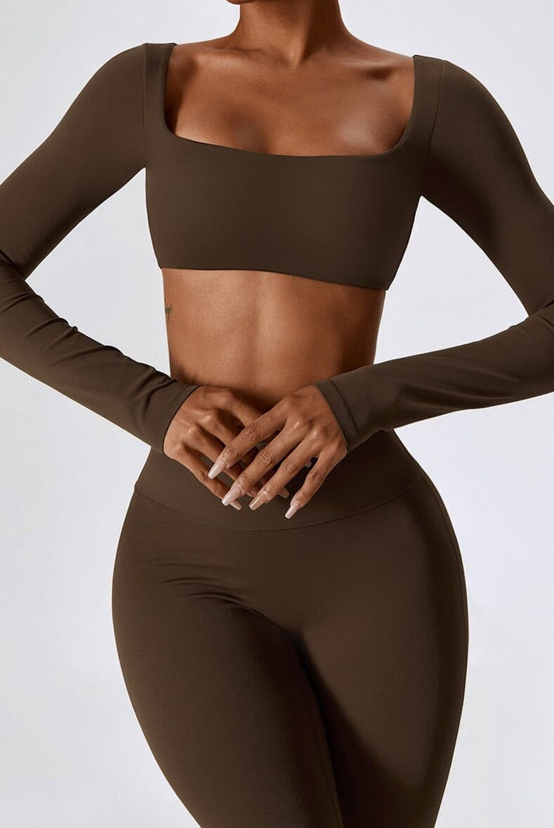 Venture Long Sleeve Crop Top Starlethics