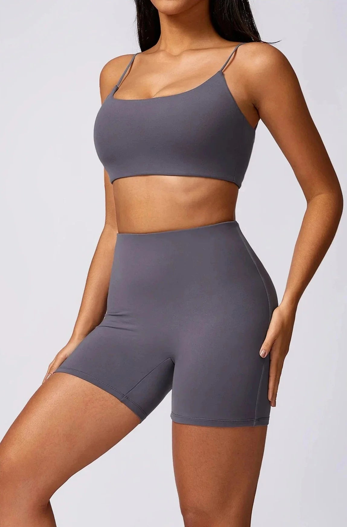 Foxy Thin Strap Gym Set - Shorts + Top Starlethics