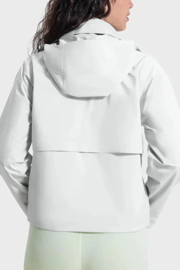 Windbreaker Detachable Hood Jacket Starlethics