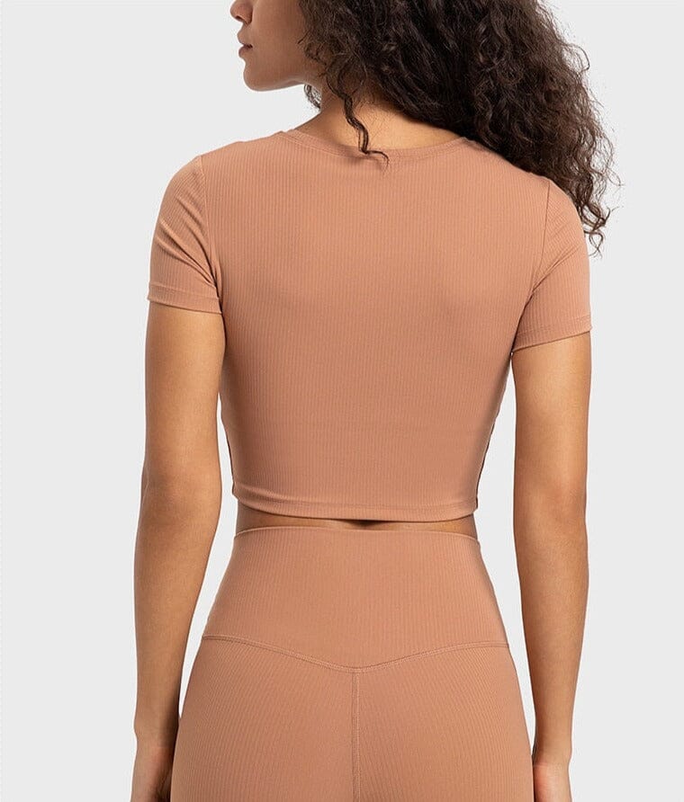 SleekFit Hollow Crop Top Starlethics