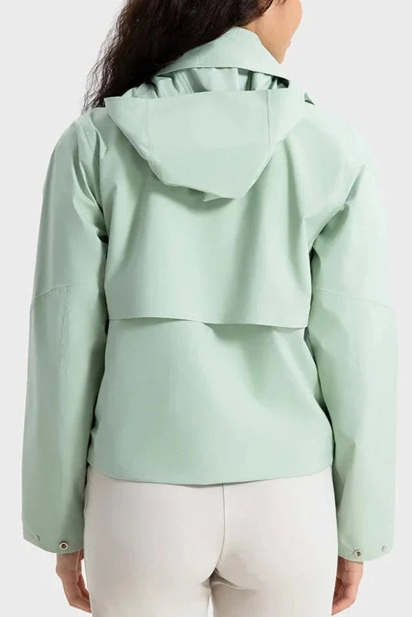 Windbreaker Detachable Hood Jacket Starlethics