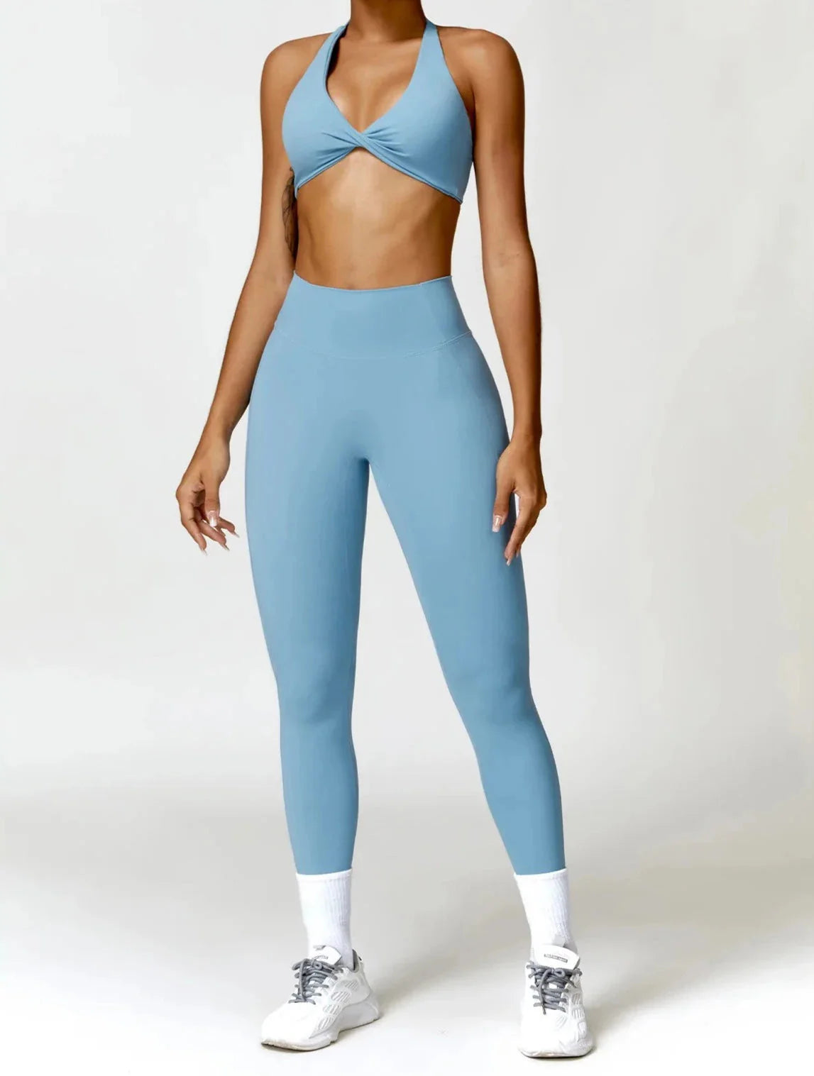 Glam Flow Yoga Set - Leggings + Top Starlethics