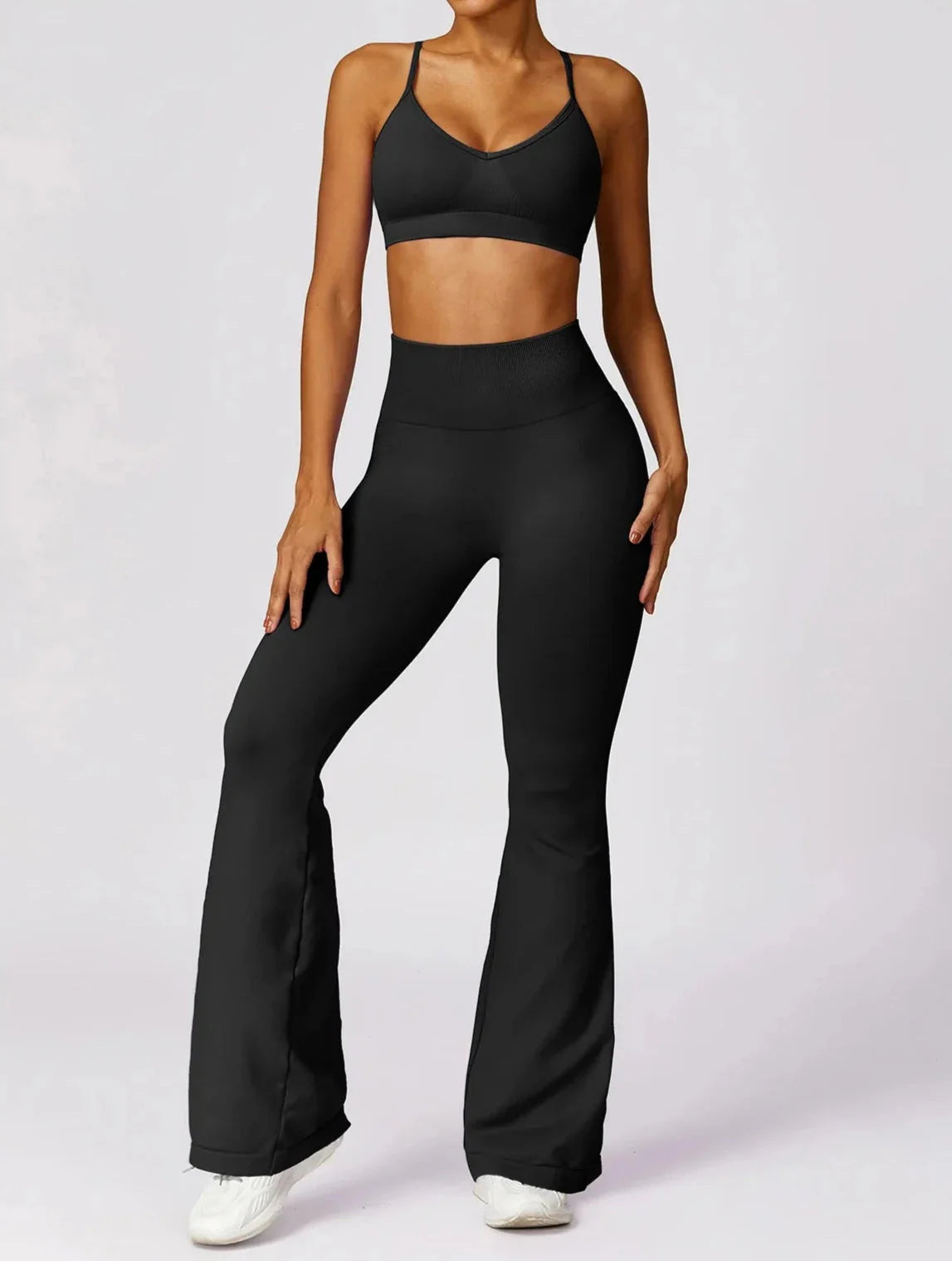 Seamless Serenity Flare Set - Leggings + Top Starlethics