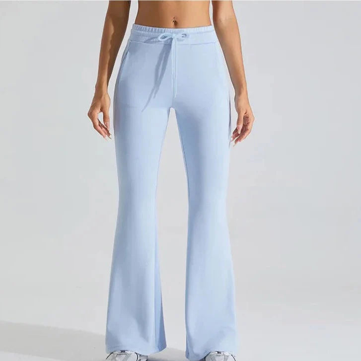 Vibe Drawstring Flare Pants Starlethics