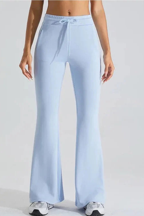 Vibe Drawstring Flare Pants Starlethics