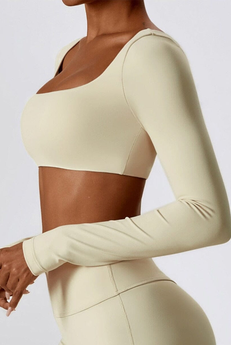 Venture Long Sleeve Crop Top Starlethics