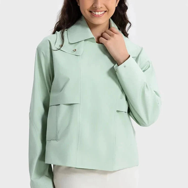 Windbreaker Detachable Hood Jacket Starlethics