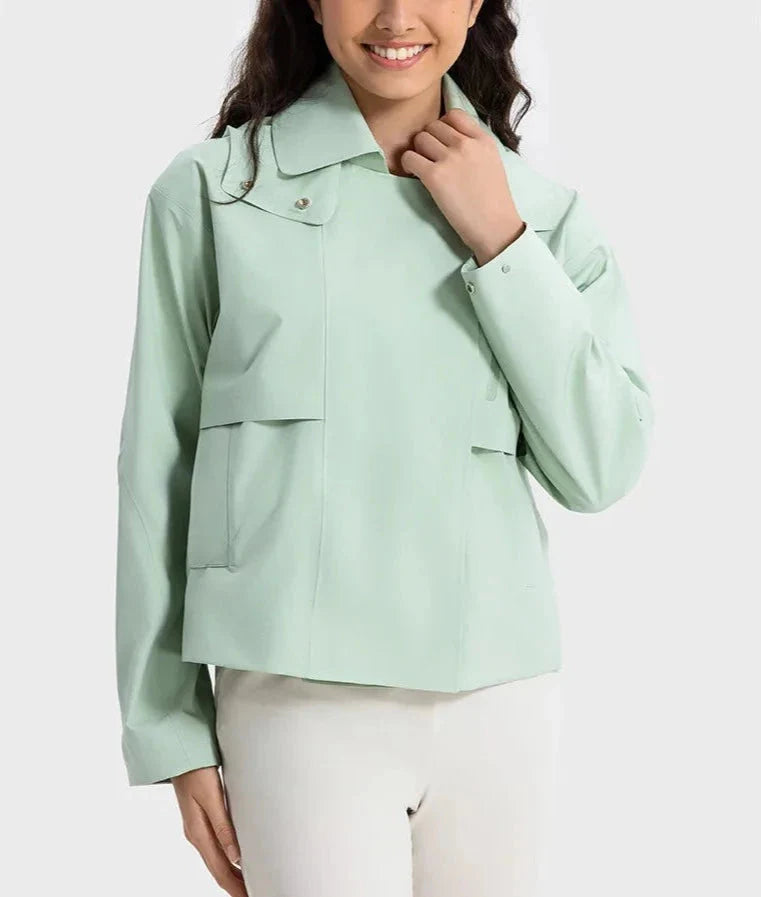 Windbreaker Detachable Hood Jacket Starlethics