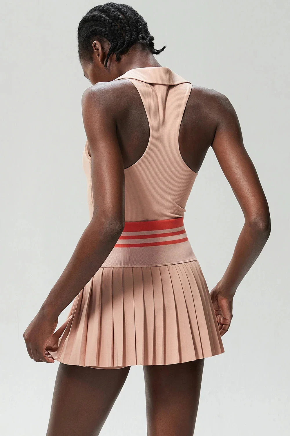 Regal V-Neck Tennis Set - Skirt + Top Sets Starlethics