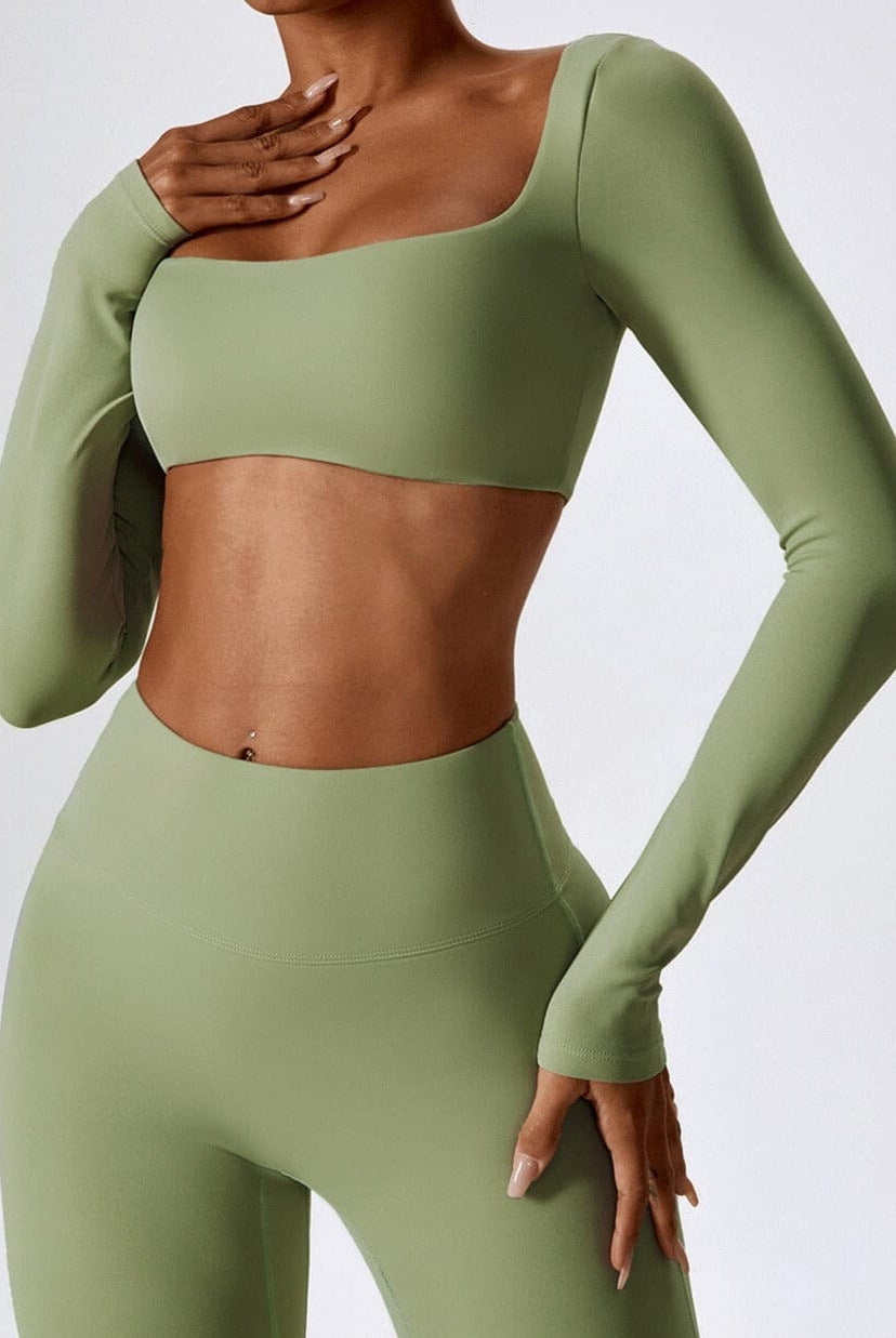 Venture Long Sleeve Crop Top Starlethics