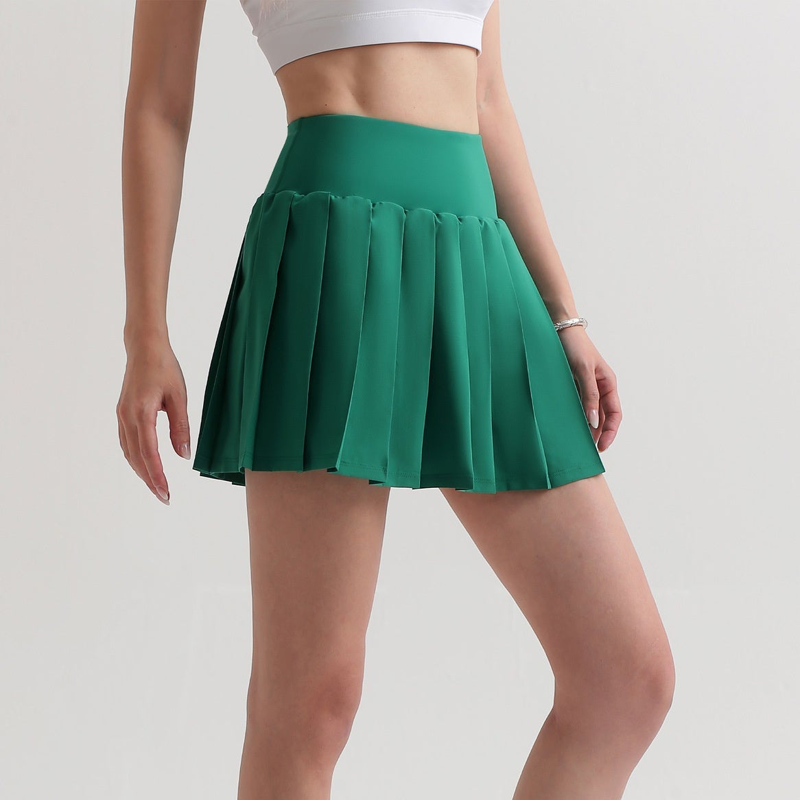 Tennis Pleated Skirt with Shorts Starlethics