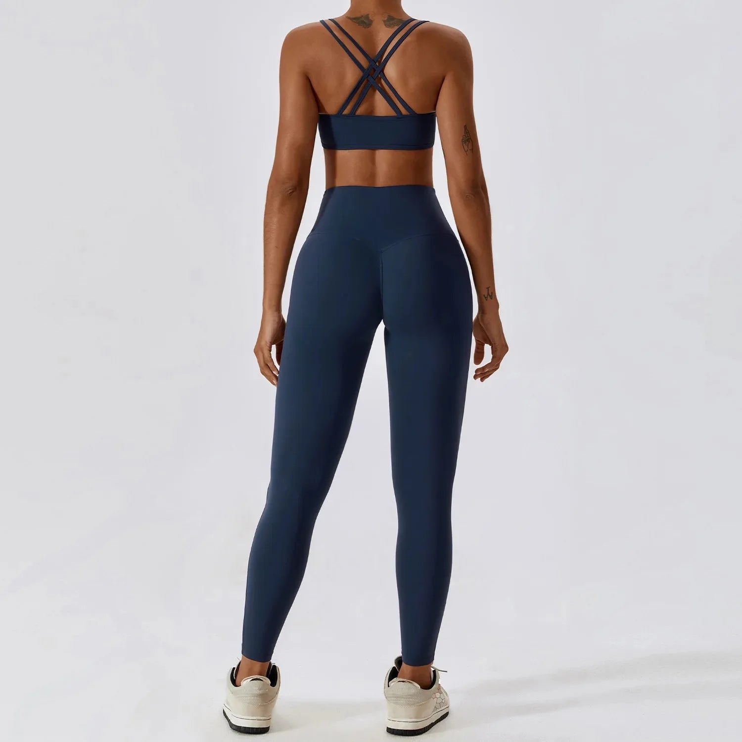 Athletic Brim Seamless Gym Set - Leggings + Top Starlethics