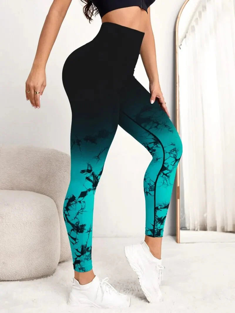 Wonder Tie Dye Seamless Leggings Starlethics