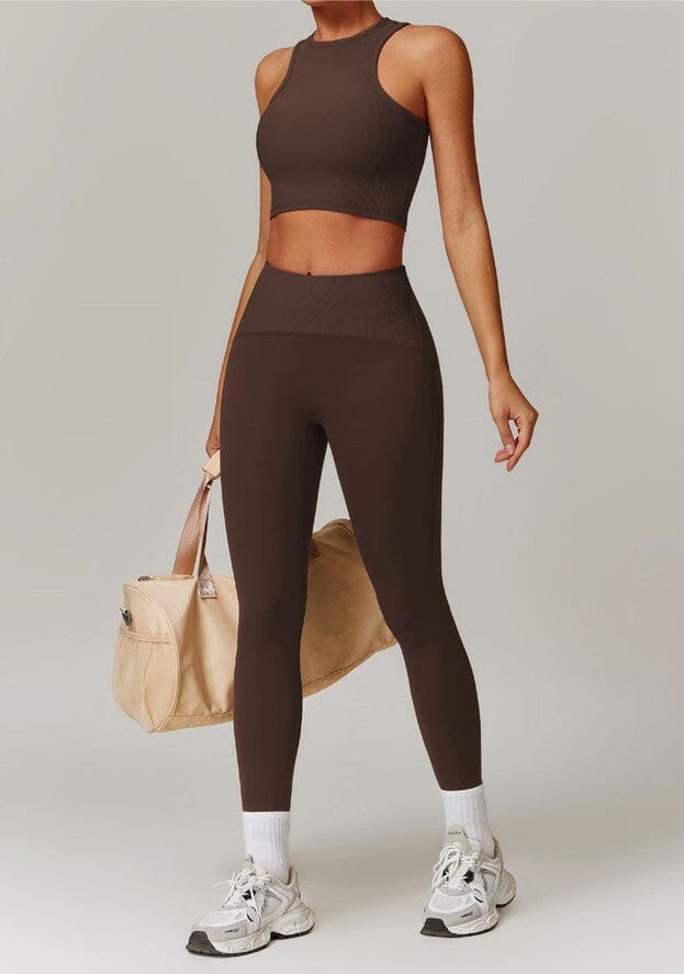 Infinite Racerback Gym Set - Leggings + Top Sets Starlethics