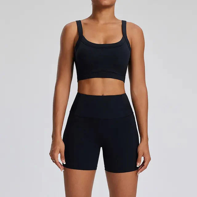 Dominance Athletic Gym Set - Shorts + Bra Starlethics