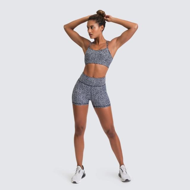 Speckle Gym Set - Shorts + Top Starlethics