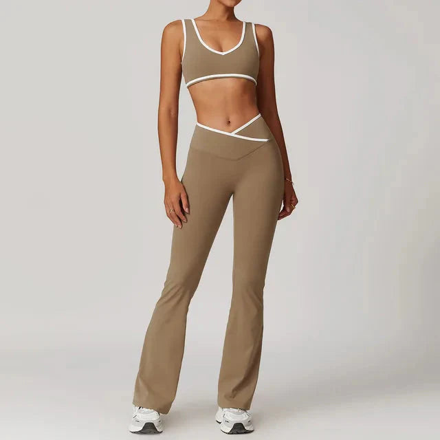 Myriad Step Up Gym Set - Leggings + Bra Starlethics