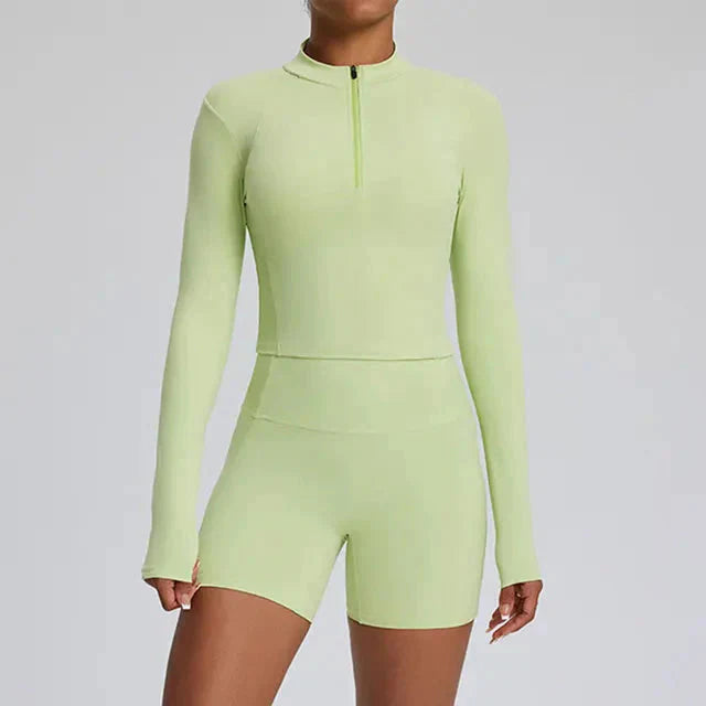Dominance Athletic Gym Set - Shorts + Top Sets Starlethics Green S