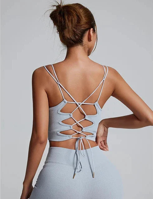 Mesmerizing Criss-cross Sports Bra Starlethics