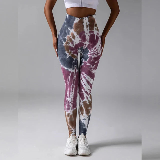 Vivid Colorful Yoga Leggings Starlethics