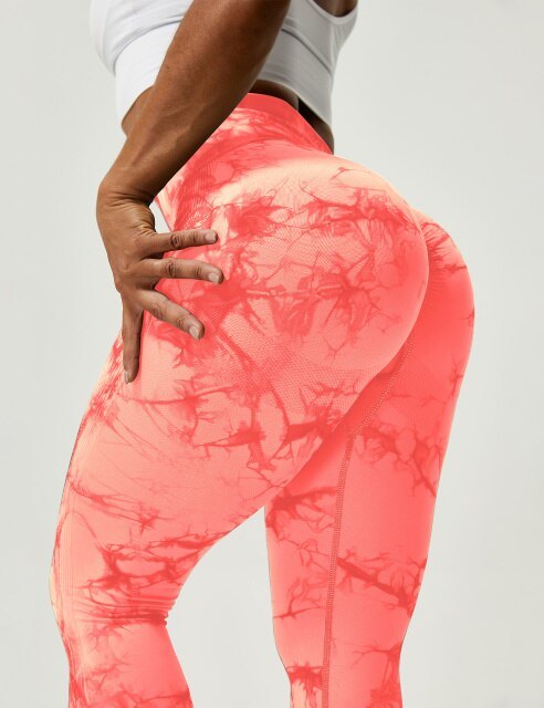 Marble Scrunch Leggings Starlethics