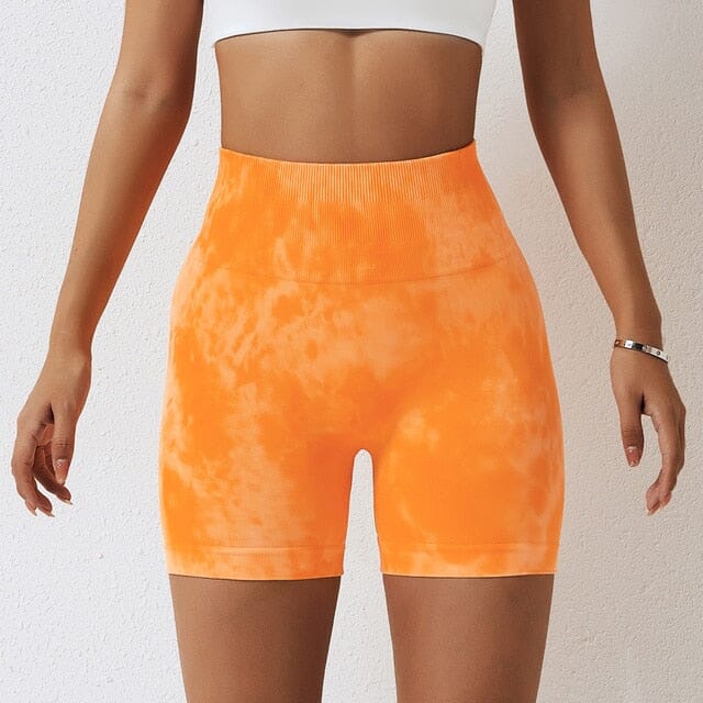 Splash Dyed Seamless Shorts Starlethics