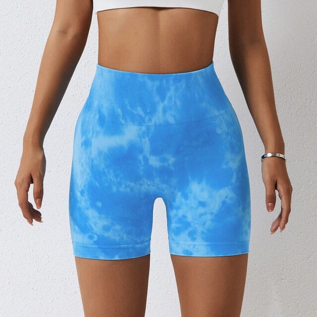 Splash Dyed Seamless Shorts Starlethics