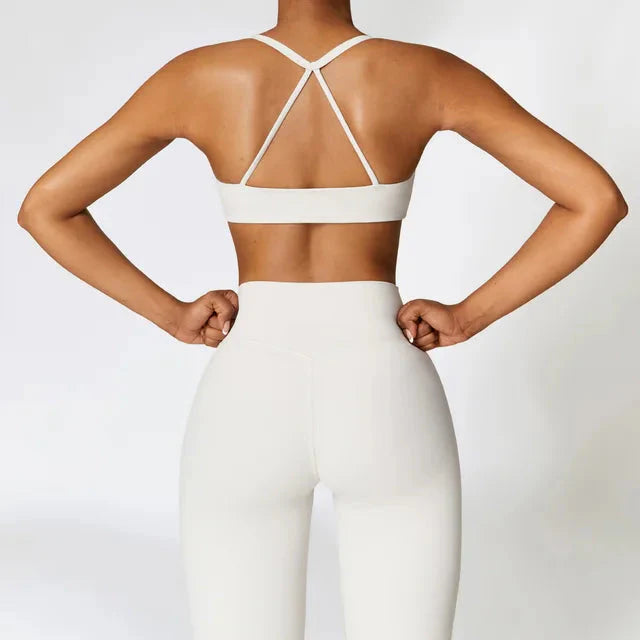 Mystic Cross Back Set - Leggings + Top Starlethics