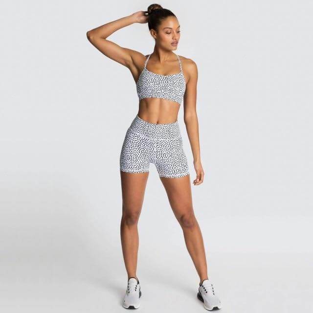 Speckle Gym Set - Shorts + Top Starlethics