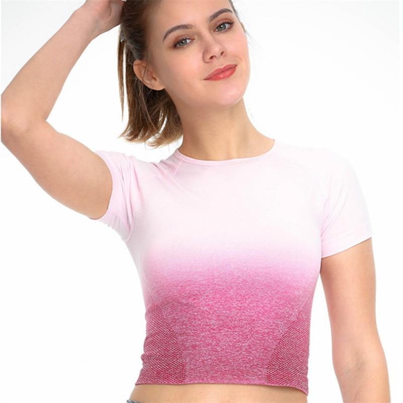 Short Sleeve Ombre Top Starlethics