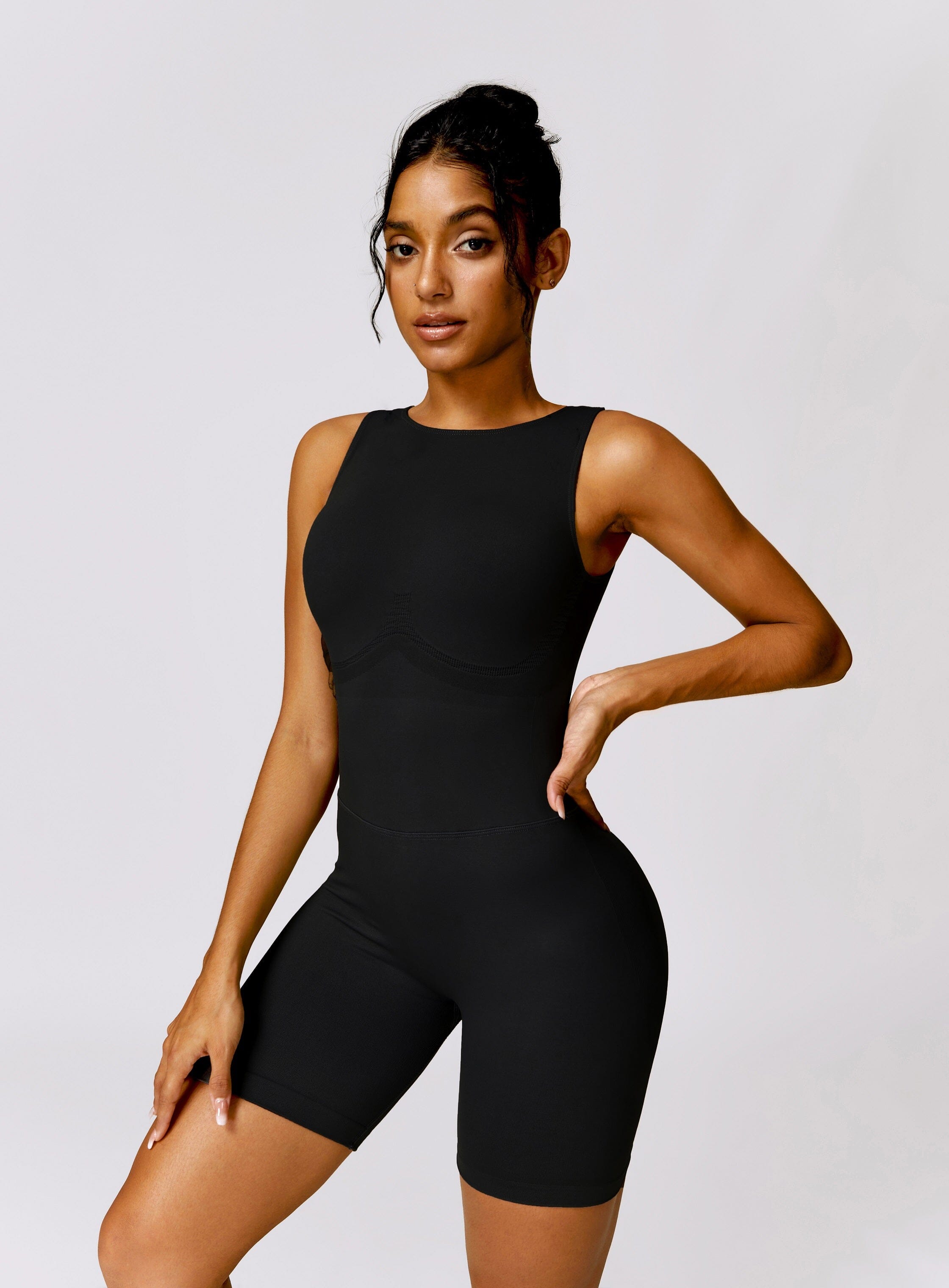 Charmed Seamless V-Back Jumpsuit Starlethics