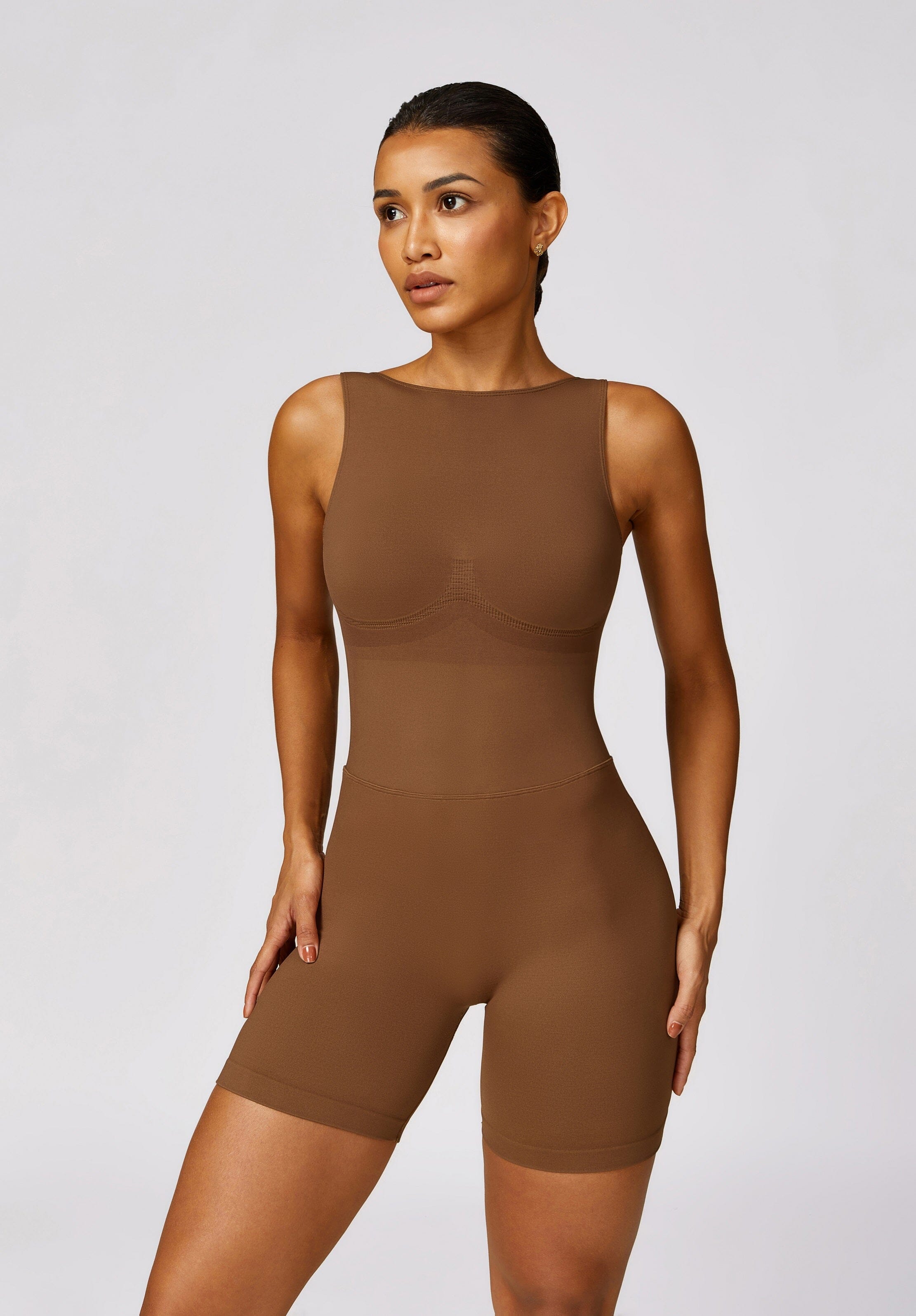 Charmed Seamless V-Back Jumpsuit Starlethics