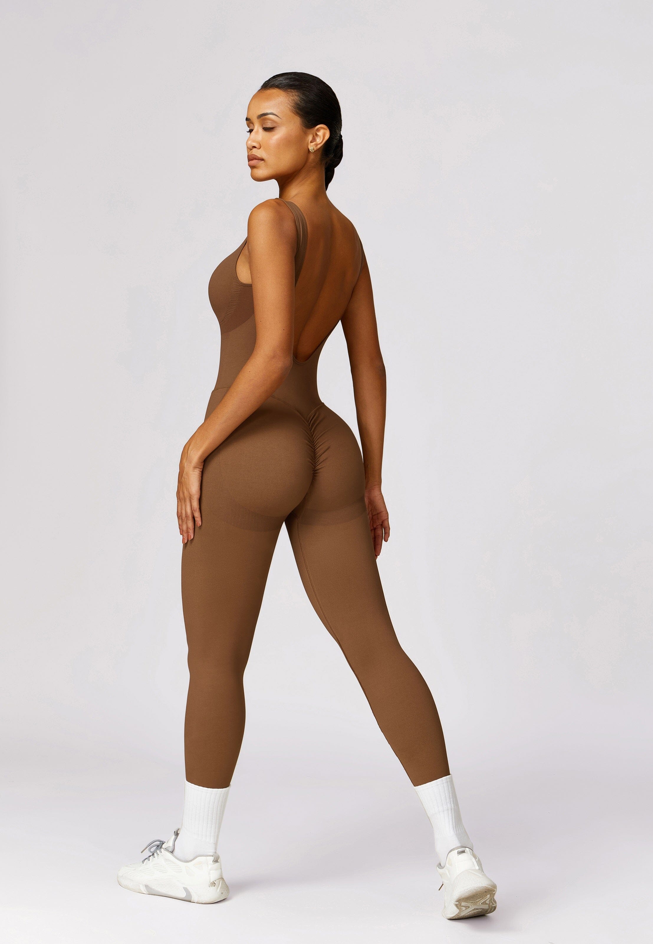 Elated Seamless V-Back Jumpsuit Starlethics